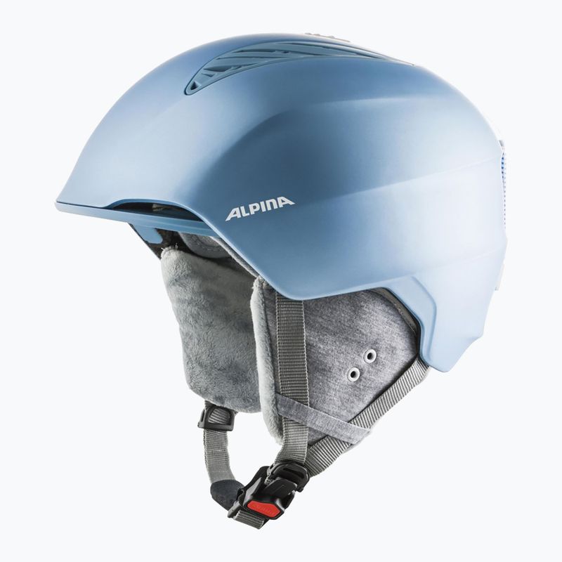 Skihelm Alpina Grand skyblue/white matt 12