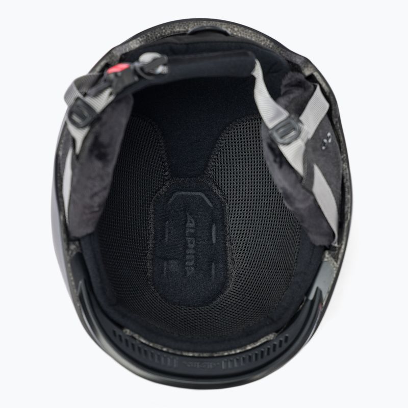 Skihelm Alpina Grand black matte 5