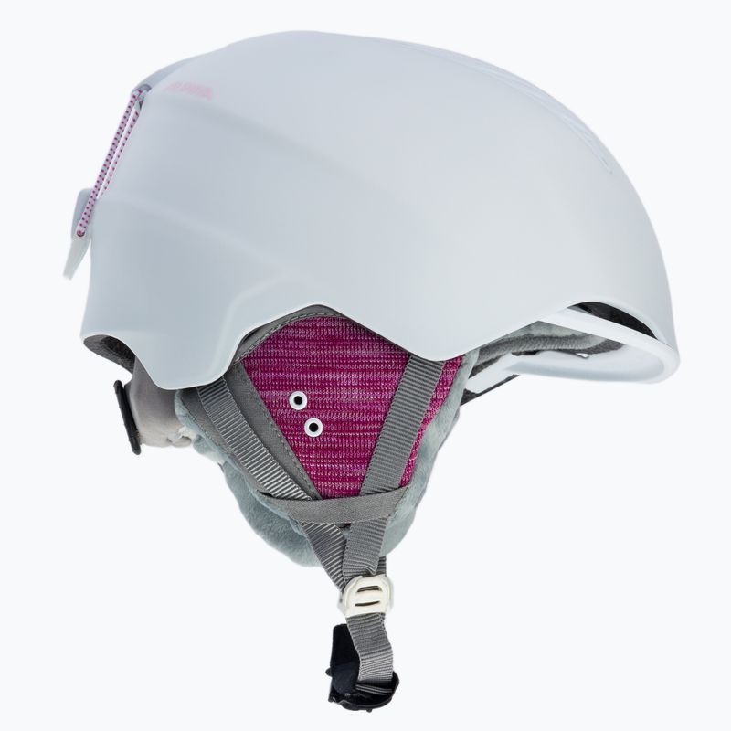 Skihelm Alpina Grand white rose matt 4