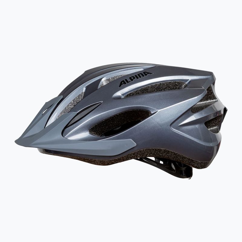 Fahrradhelm Alpina MTB 17 dark/silver 3