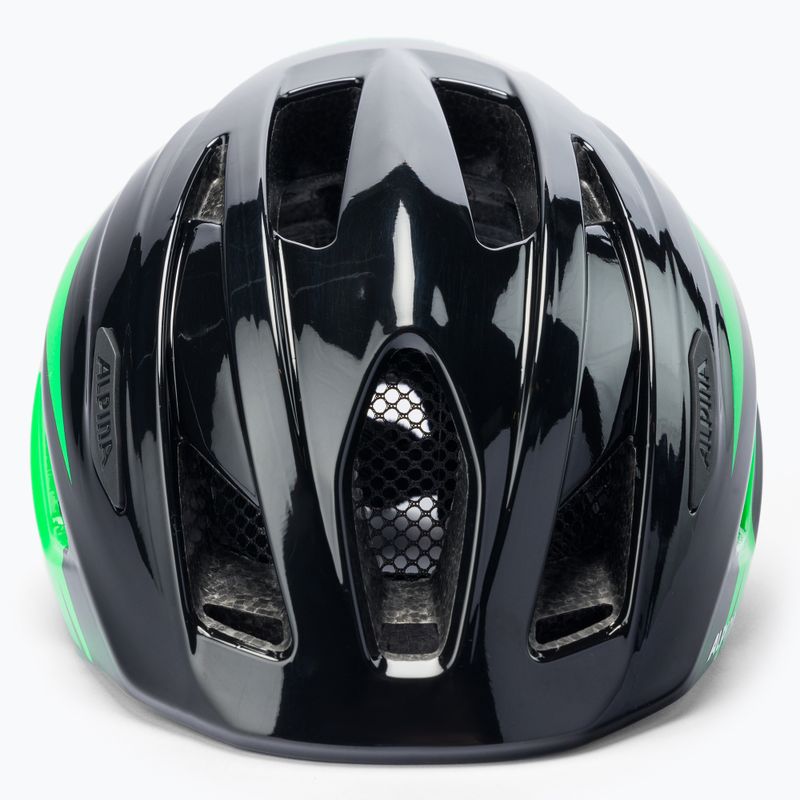 Fahrradhelm für Kinder Alpina Pico black/green gloss 2