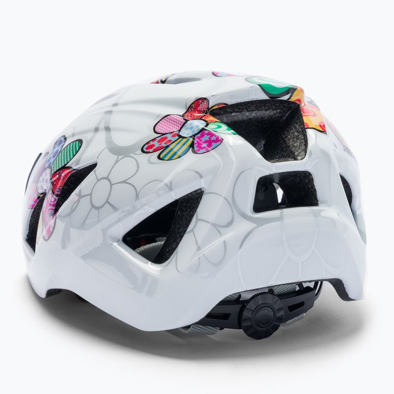 Fahrradhelm für Kinder Alpina Pico pearlwhite/flower gloss 4