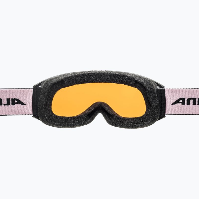 Skibrille Alpina Nakiska black/rose matt/orange 8