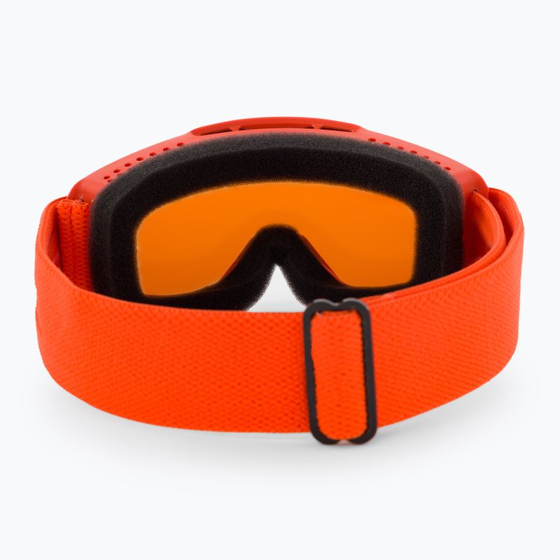 Skibrille für Kinder Alpina Piney pumpkin matt/orange 3