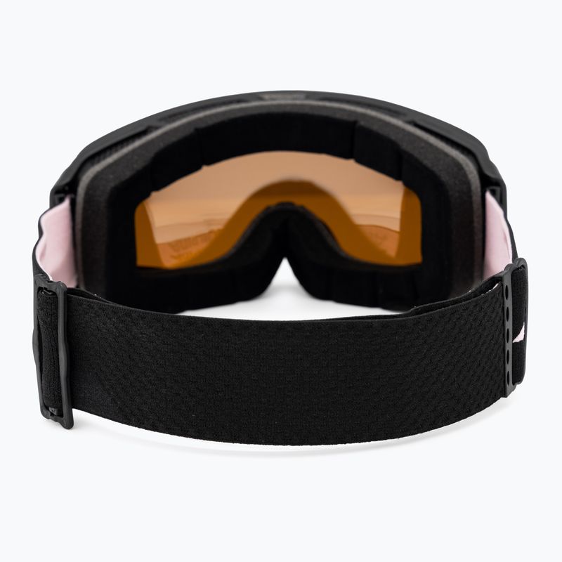 Skibrille Alpina Double Jack Mag Q-Lite black/rose matt/mirror black 3