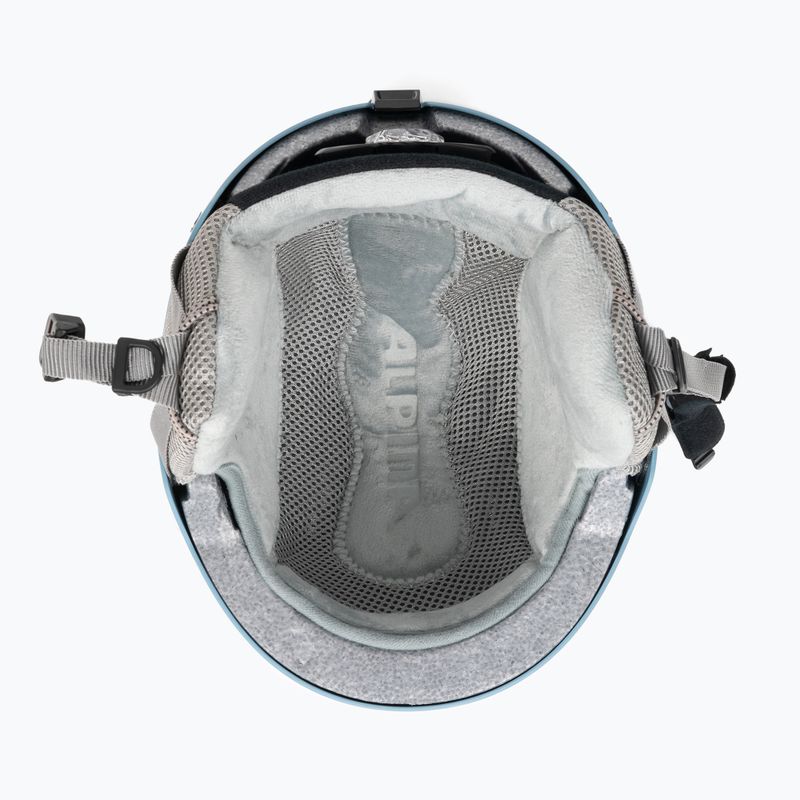 Skihelme für Kinder Alpina Zupo skyblue matt 5