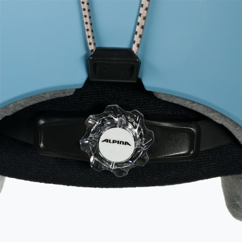 Skihelme für Kinder Alpina Zupo skyblue matt 6