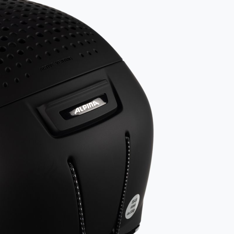 Skihelm Alpina Gems black matte 7