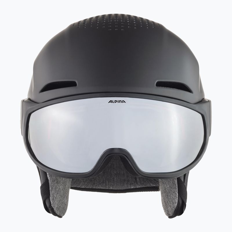 Skihelm Alpina Alto V black matte 12