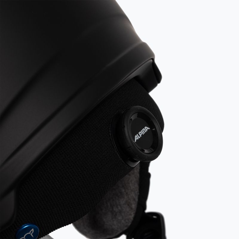 Skihelm Alpina Alto V black matte 8