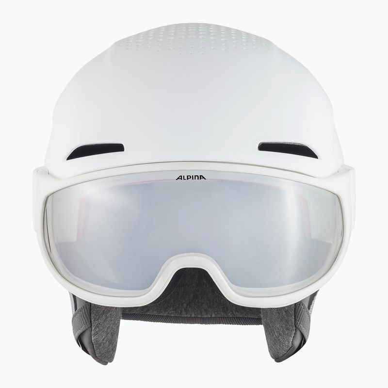 Skihelm Alpina Alto V white matt 11