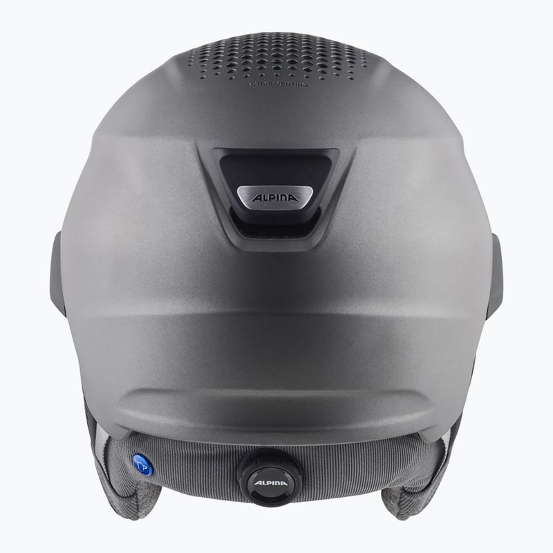 Skihelm Alpina Alto QV gunmetal matt 13
