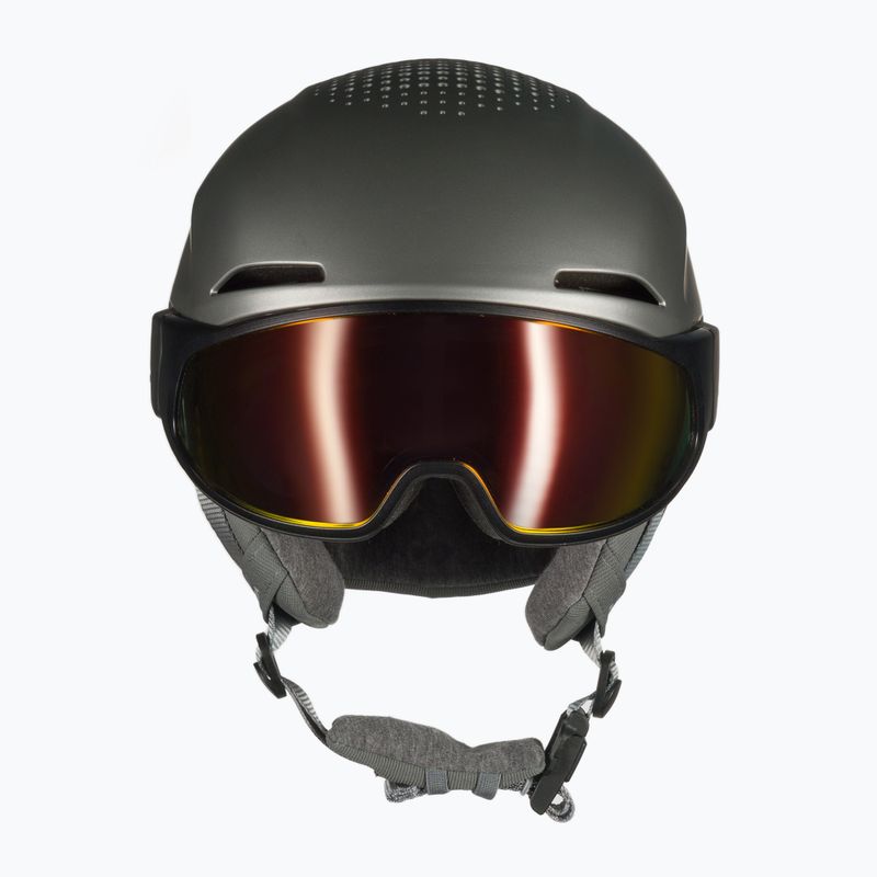 Skihelm Alpina Alto QV gunmetal matt 2