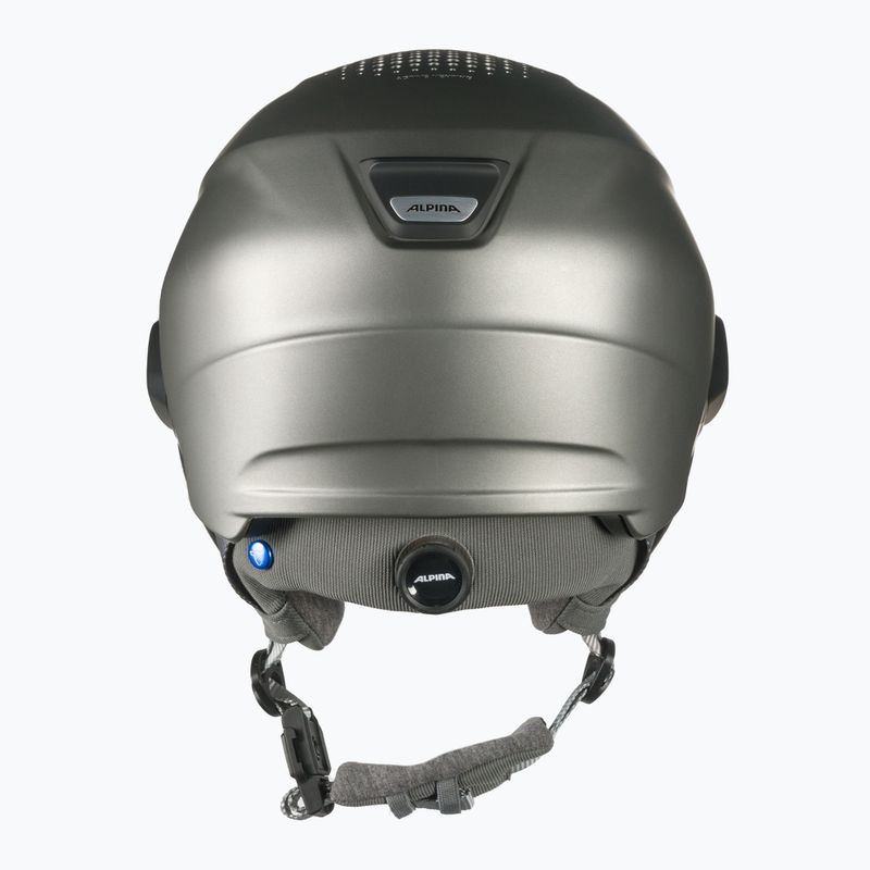 Skihelm Alpina Alto QV gunmetal matt 3