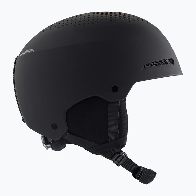 Skihelm Alpina Arber black matte 9