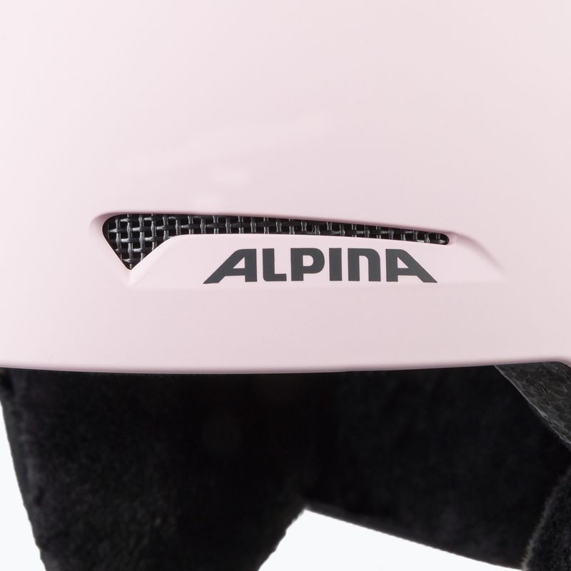 Skihelm Alpina Arber rose matt 7