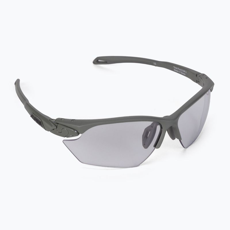 Fahrradbrille Alpina Twist Five Hr S V moon grey matt/black