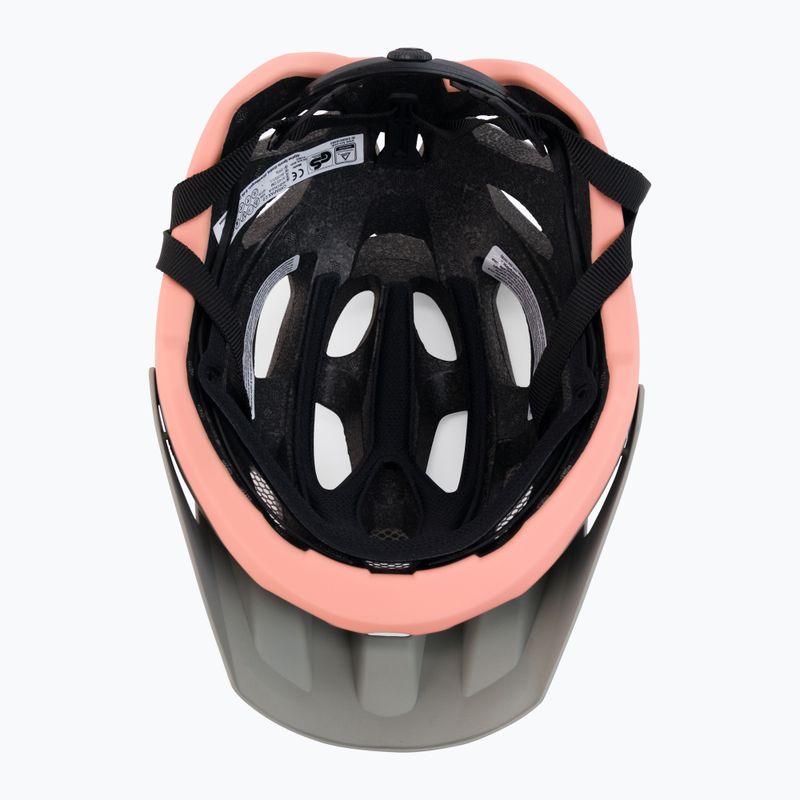 Fahrradhelm Alpina Carapax 2.0 moon grey peach matt 5
