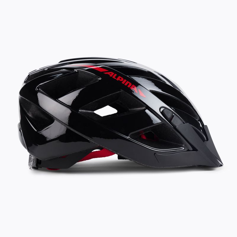 Fahrradhelm Alpina Panoma 2.0 black/red gloss 3