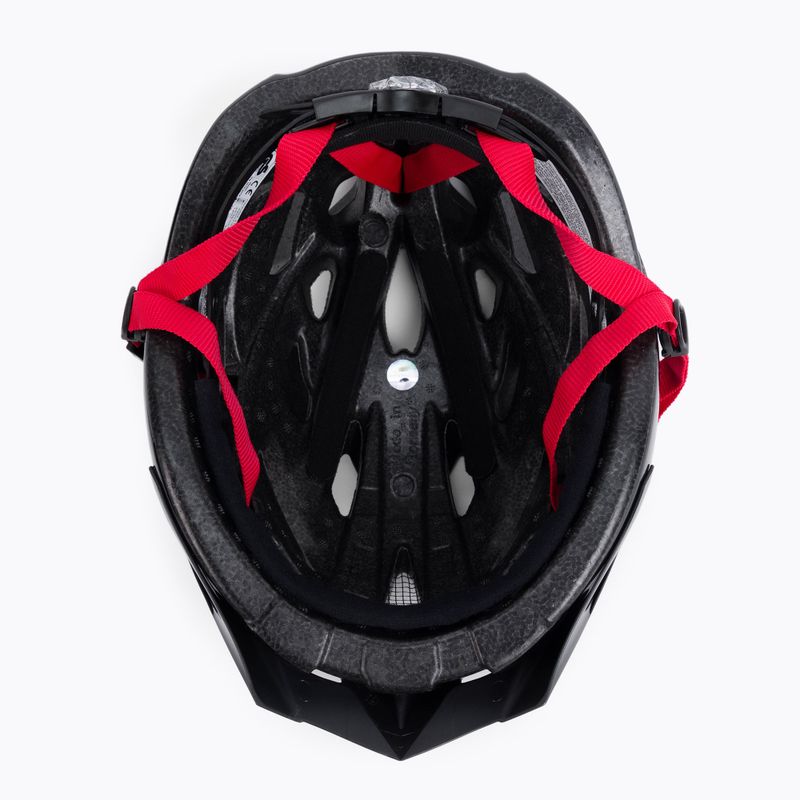 Fahrradhelm Alpina Panoma 2.0 black/red gloss 5