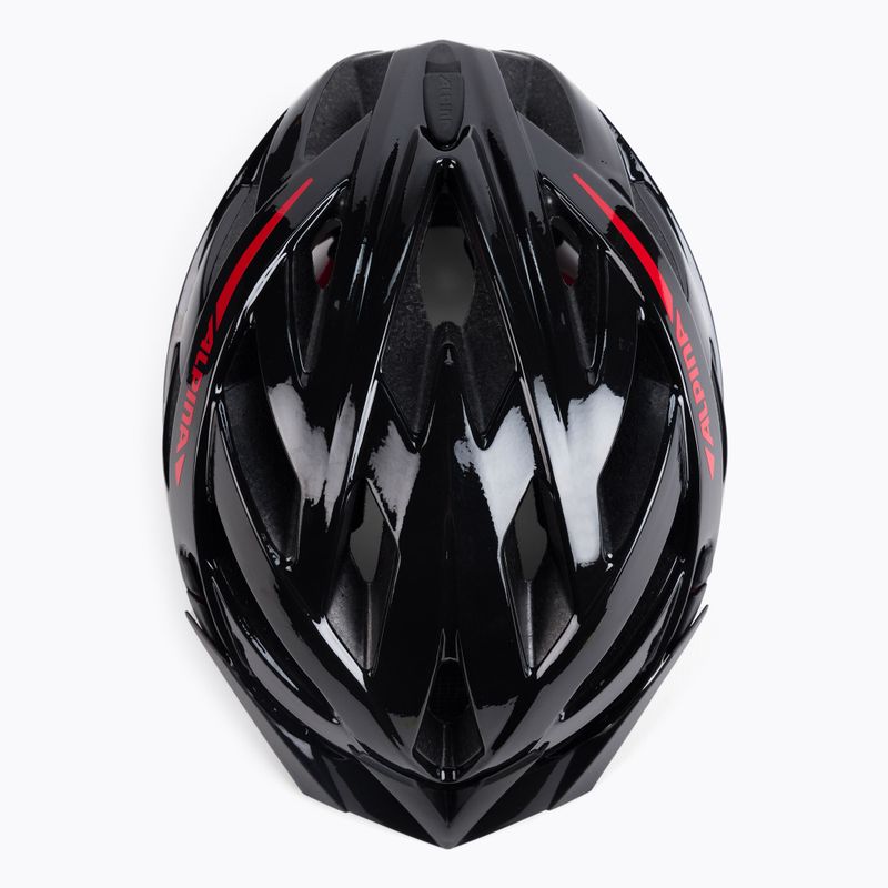 Fahrradhelm Alpina Panoma 2.0 black/red gloss 6