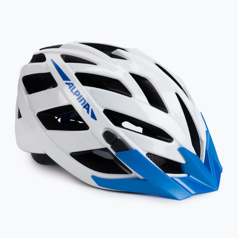 Fahrradhelm Alpina Panoma 2.0 white/blue gloss