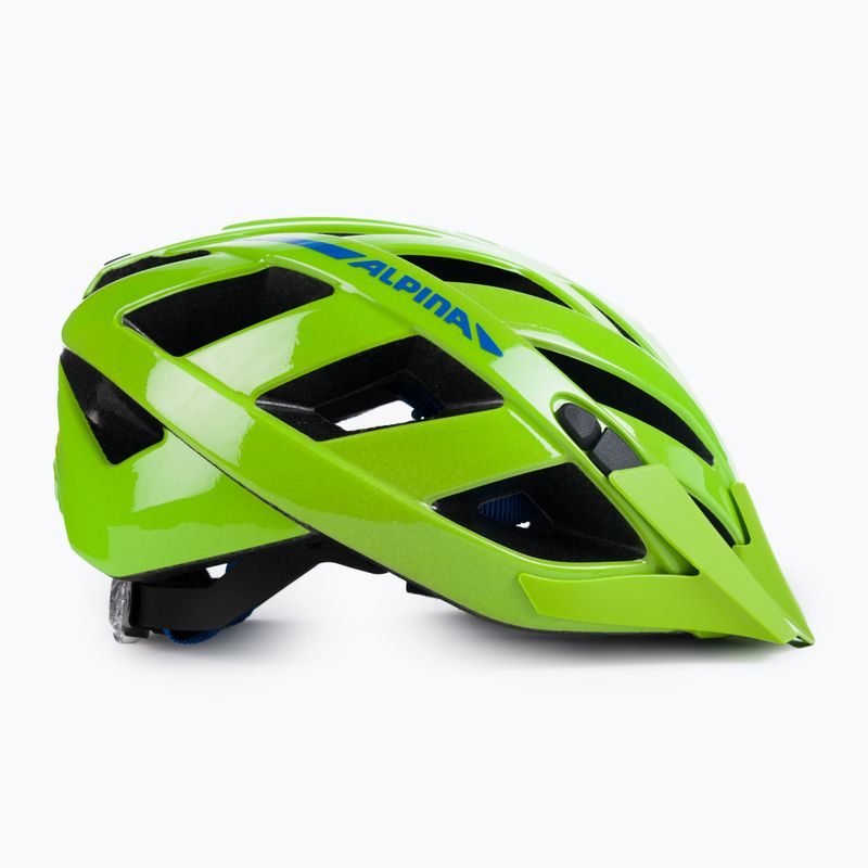 Fahrradhelm Alpina Panoma 2.0 green/blue gloss 3