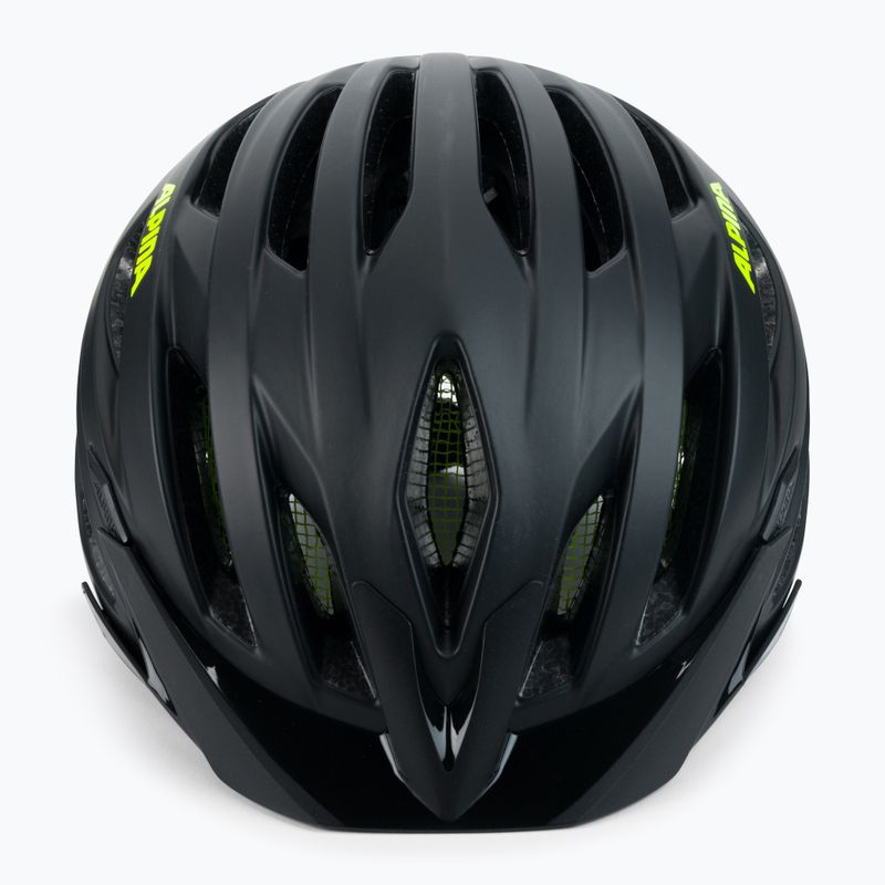 Fahrradhelm Alpina Parana black neon/yellow matte 2