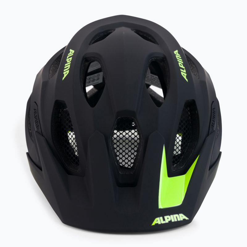 Fahrradhelm Alpina Carapax 2.0 black neon/yellow matte 2