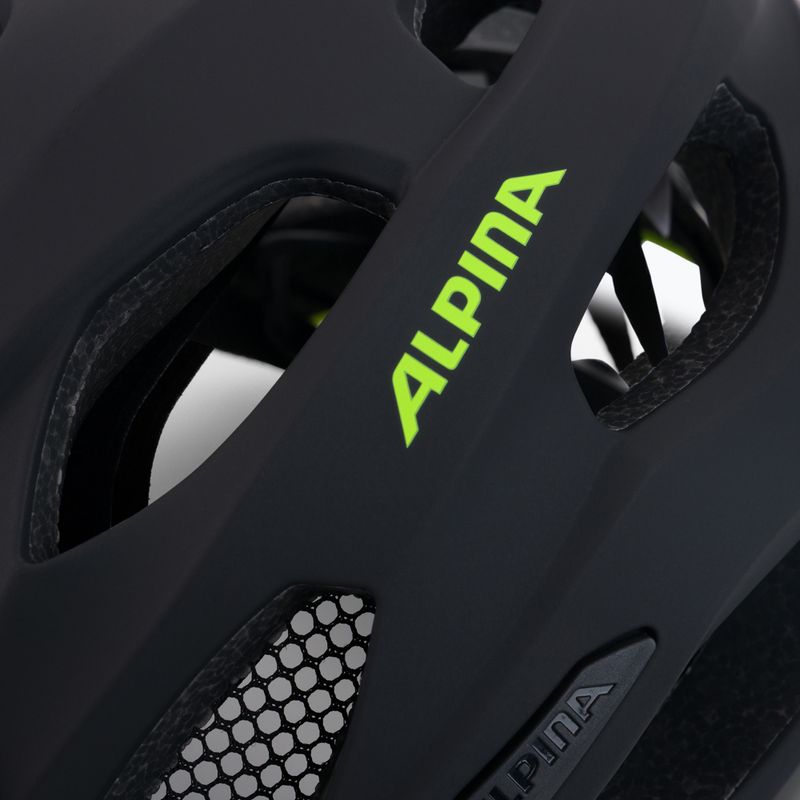 Fahrradhelm Alpina Carapax 2.0 black neon/yellow matte 7