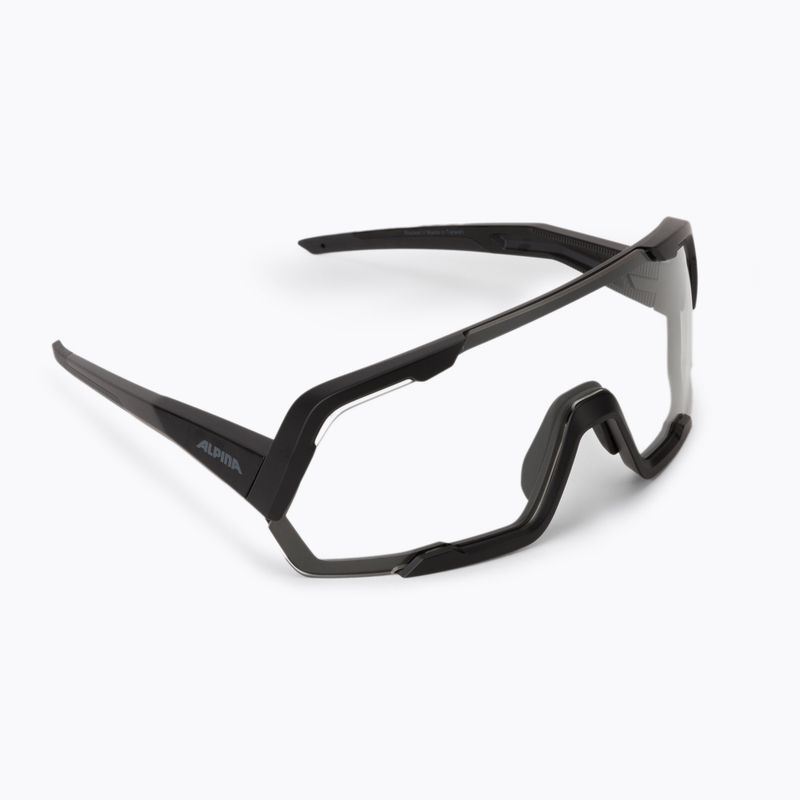 Fahrradbrille Alpina Rocket V black matte/clear