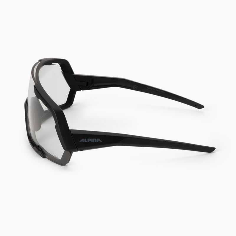 Fahrradbrille Alpina Rocket V black matte/clear 4