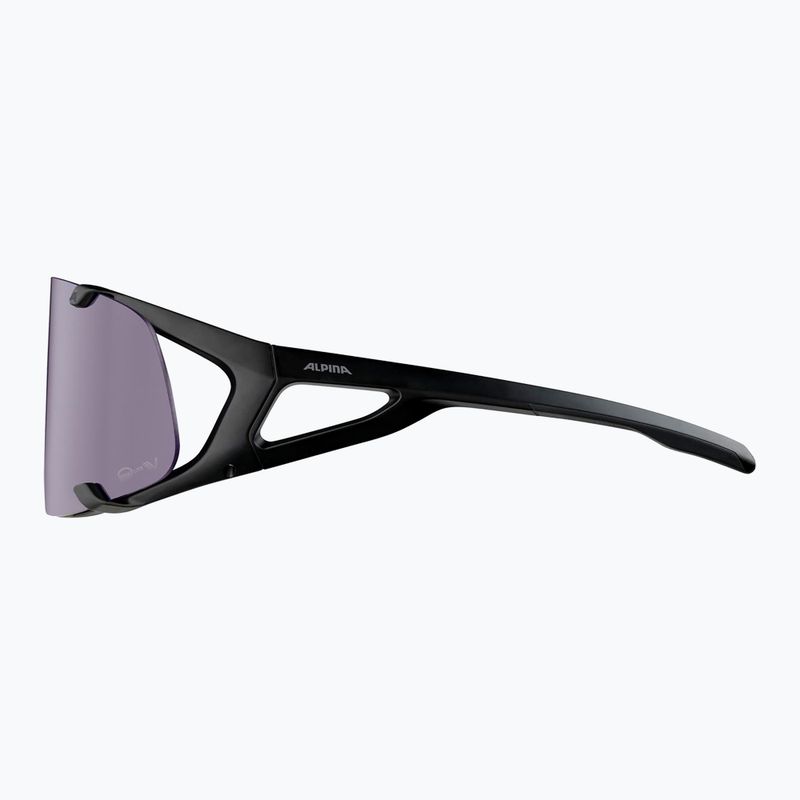 Alpina Hawkeye Q-Lite V schwarz matt/lila Sonnenbrille 6