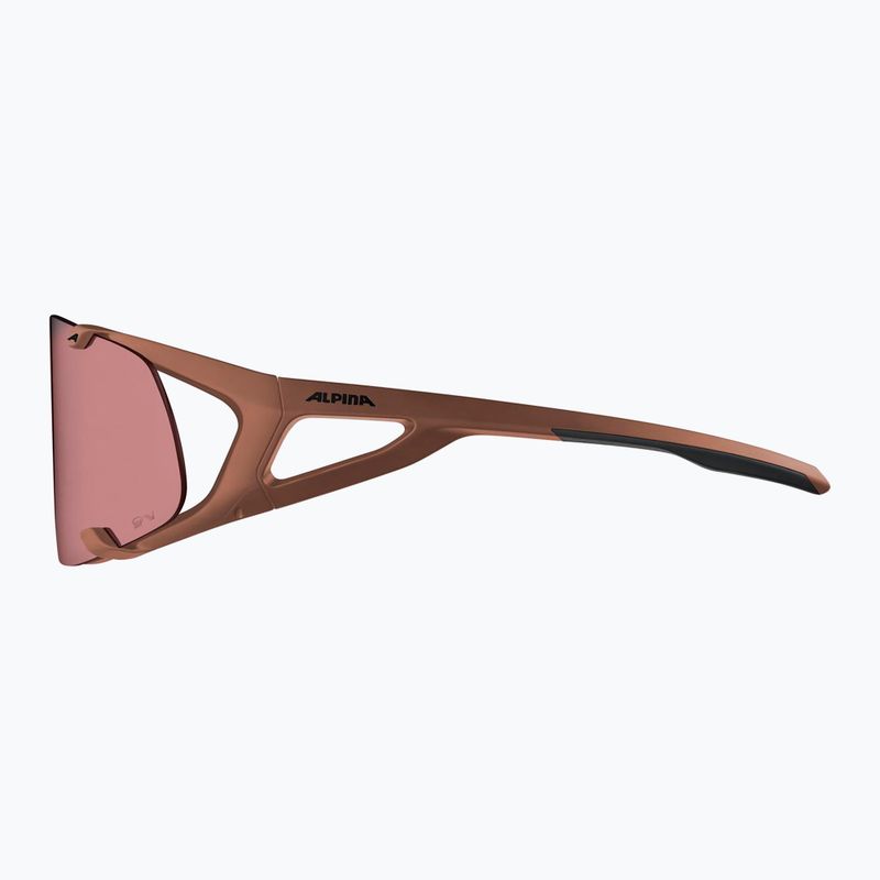 Alpina Hawkeye Q-Lite Ziegel matt/schwarz rot Spiegel Sonnenbrille 3