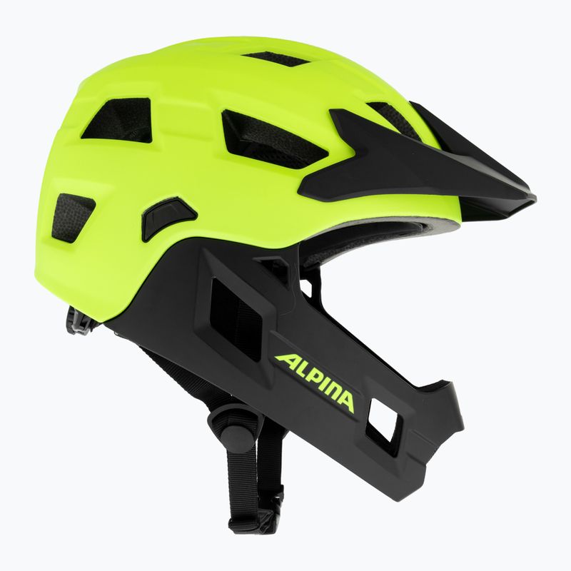 Kinderfahrradhelm Alpina Rupi sichtbar sein matt 4