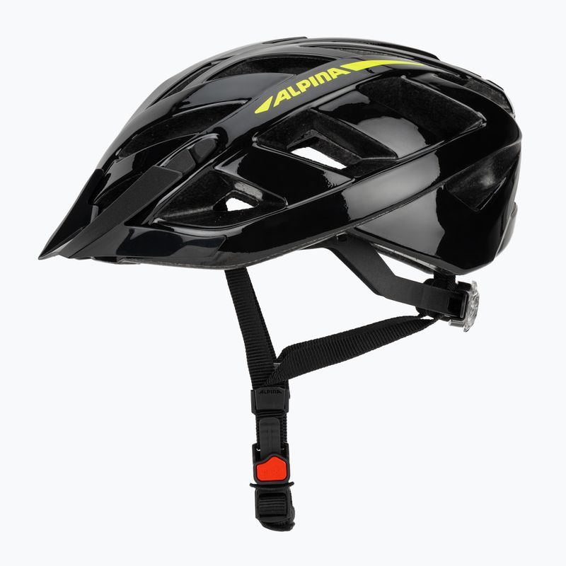 Fahrradhelm Alpina Panoma 2.0 black/neon yellow gloss 3