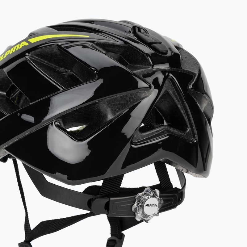 Fahrradhelm Alpina Panoma 2.0 black/neon yellow gloss 8