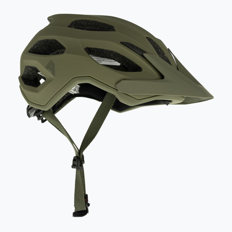 Fahrradhelm Alpina Carapax 2.0 oliv matt 4