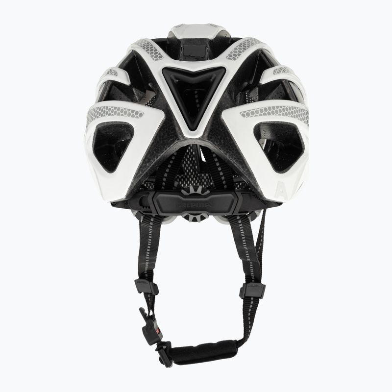 Fahrradhelm Alpina Ravel Reflective weiß glänzend 3