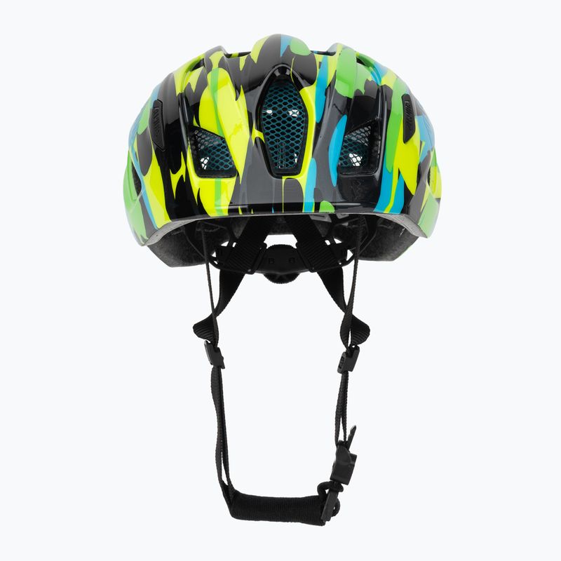 Alpina Pico Kinderfahrradhelm neongrün/blau glänzend 2