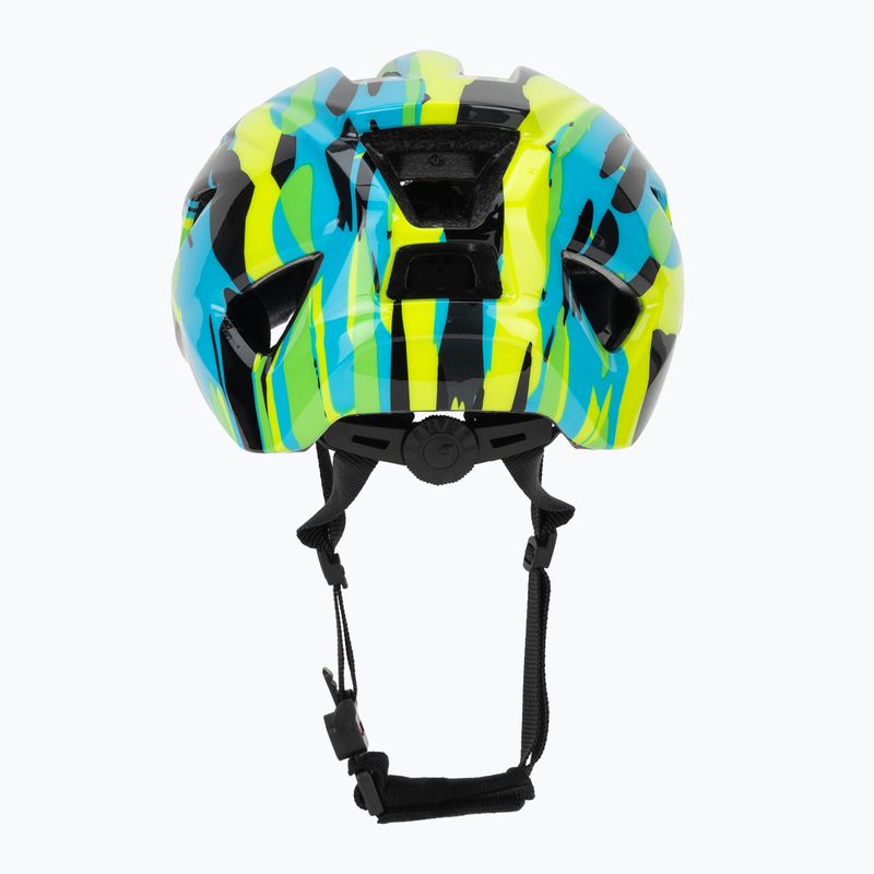 Alpina Pico Kinderfahrradhelm neongrün/blau glänzend 4