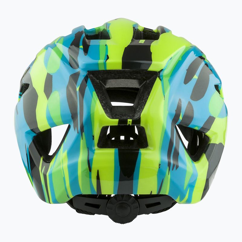 Alpina Pico Kinderfahrradhelm neongrün/blau glänzend 4
