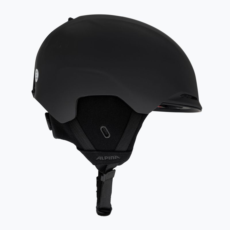 Alpina Brix schwarz matt Skihelm 4