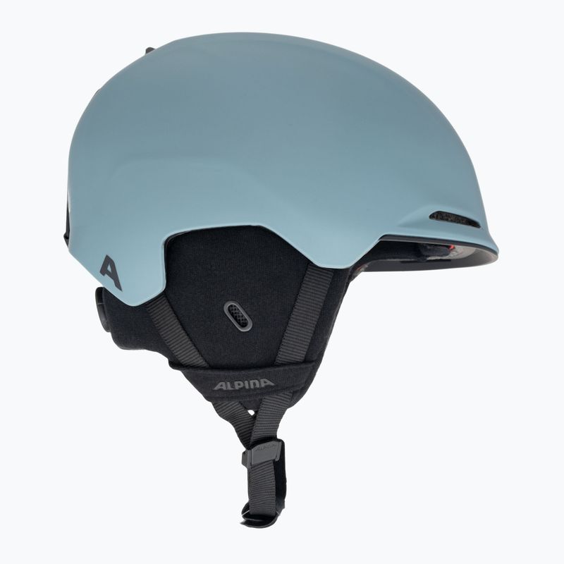 Alpina Brix dirt/blau matt Skihelm 4