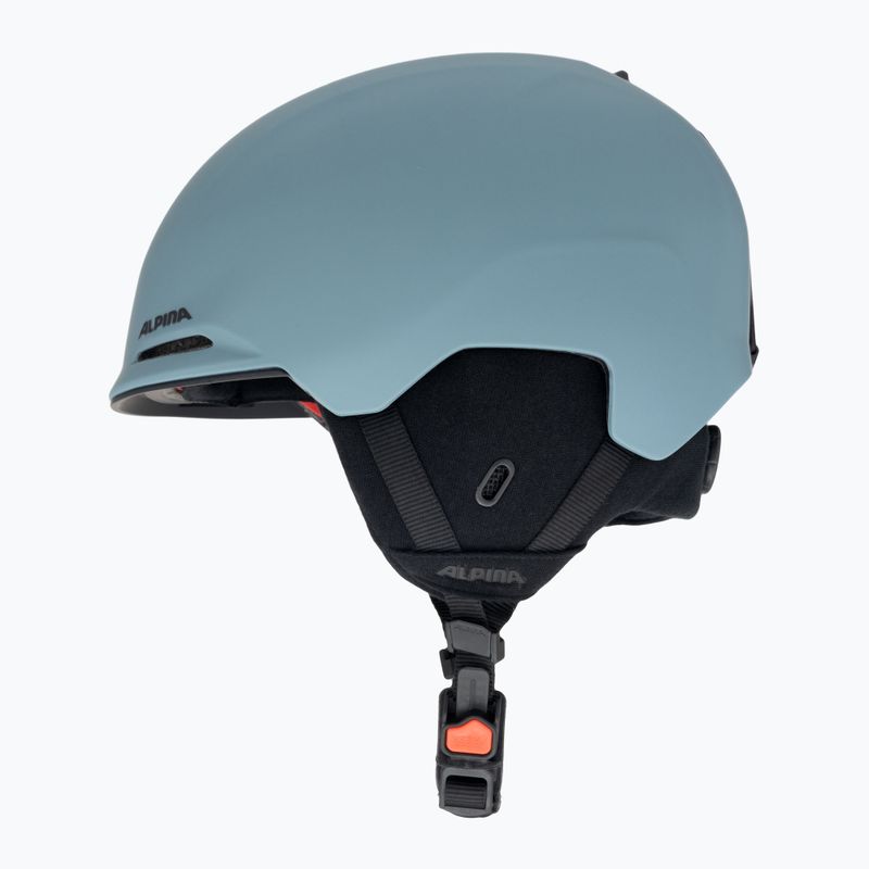 Alpina Brix dirt/blau matt Skihelm 5