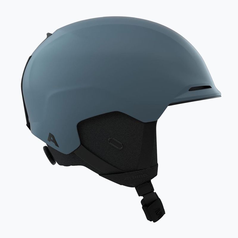 Alpina Brix dirt/blau matt Skihelm 8