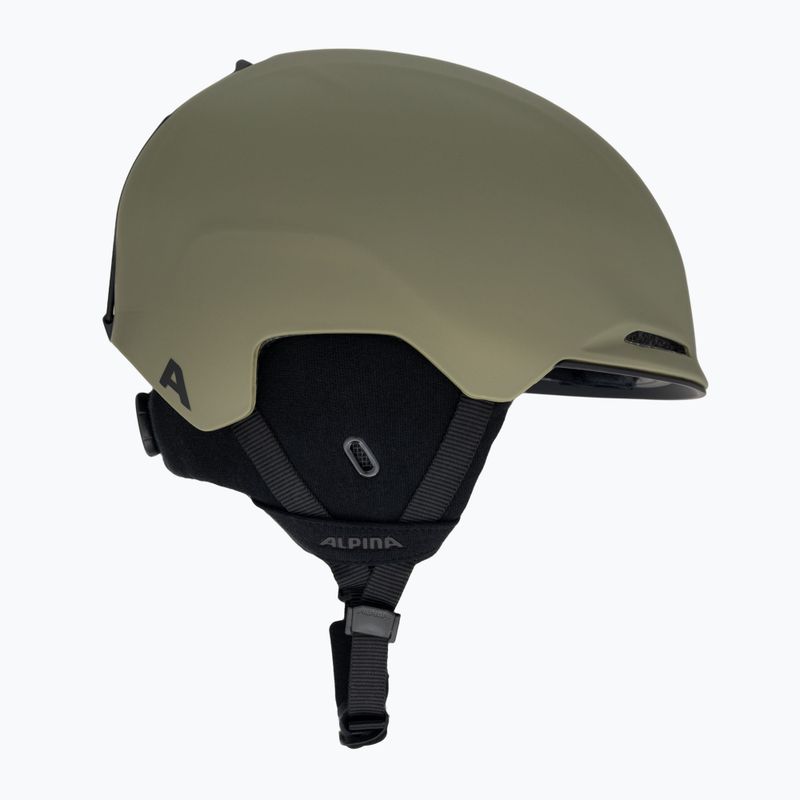 Alpina Brix olive matt Skihelm 4