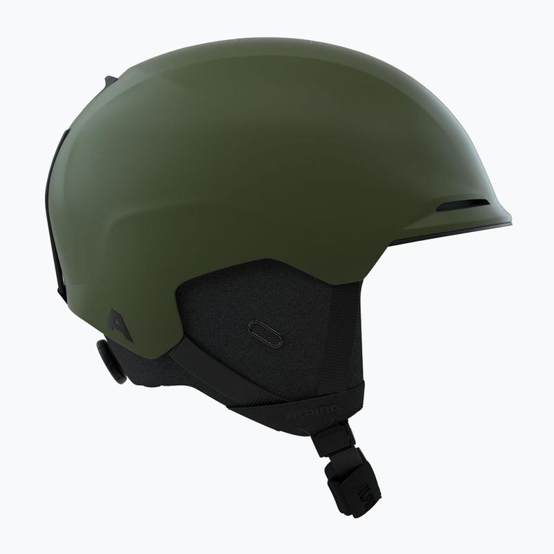 Alpina Brix olive matt Skihelm 9