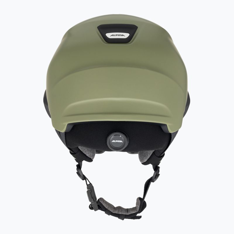 Alpina Alto Q-Lite Skihelm oliv matt 3