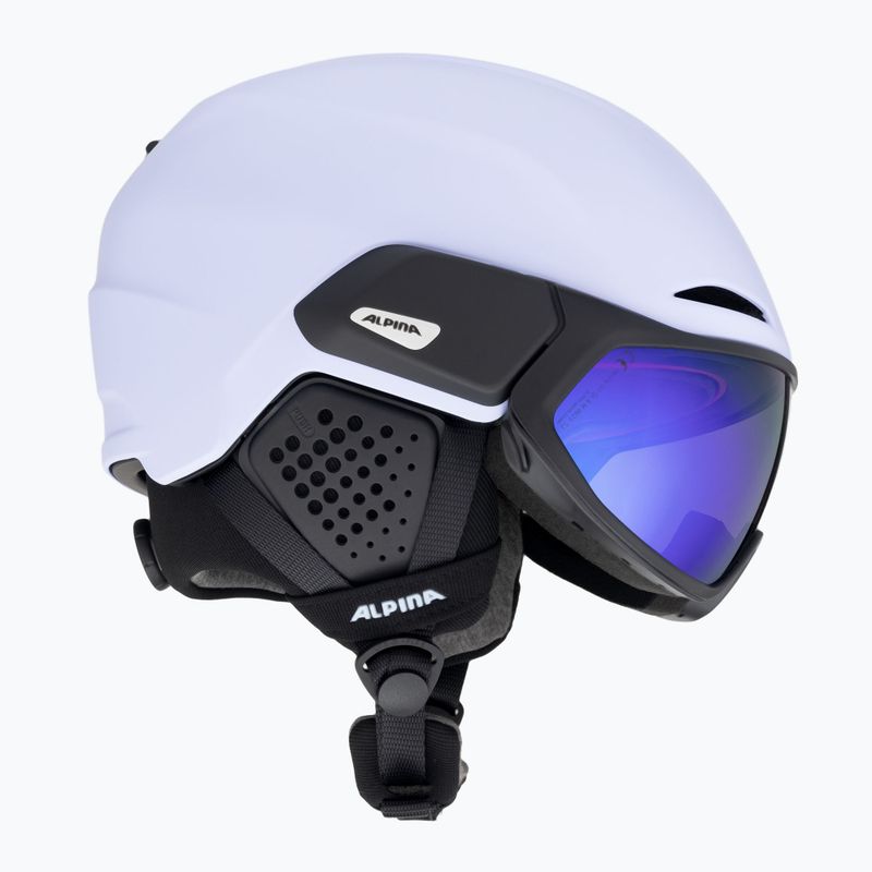 Alpina Alto Q-Lite Skihelm lila/schwarz matt 4